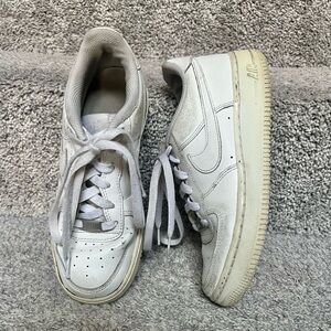 White Nike Air Force 1 Sneakers